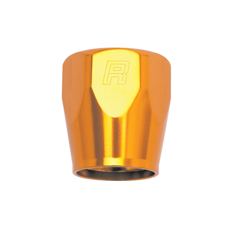 Russell Performance 2-Piece -8 AN Anodized Full Flow Swivel Hose End Sockets (Qty 2) - Orange 615534 615534 Photo - Primary