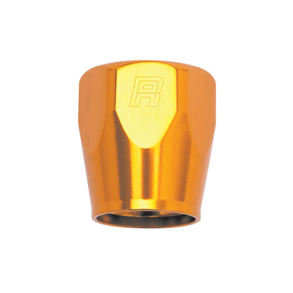 Russell Performance 2-Piece -8 AN Anodized Full Flow Swivel Hose End Sockets (Qty 2) - Orange 615534 615534 Photo - Primary
