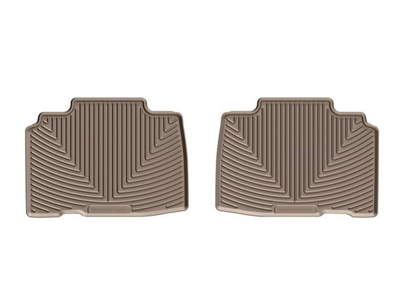 WeatherTech WT Rubber Mats - Rear - Tan Floor Mats Floor Mats - Rubber main image