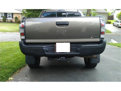 Spyder Toyota Tacoma 05-15 LED Tail Lights Black ALT-YD-TT05-LED-BK 5007919 5007919 Photo - Mounted