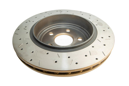 DBA 12-19 Jeep Grand Cherokee SRT8 Rear Drilled & Slotted 4000 XS Series Rotor 42633XS 42633XS Photo - out of package