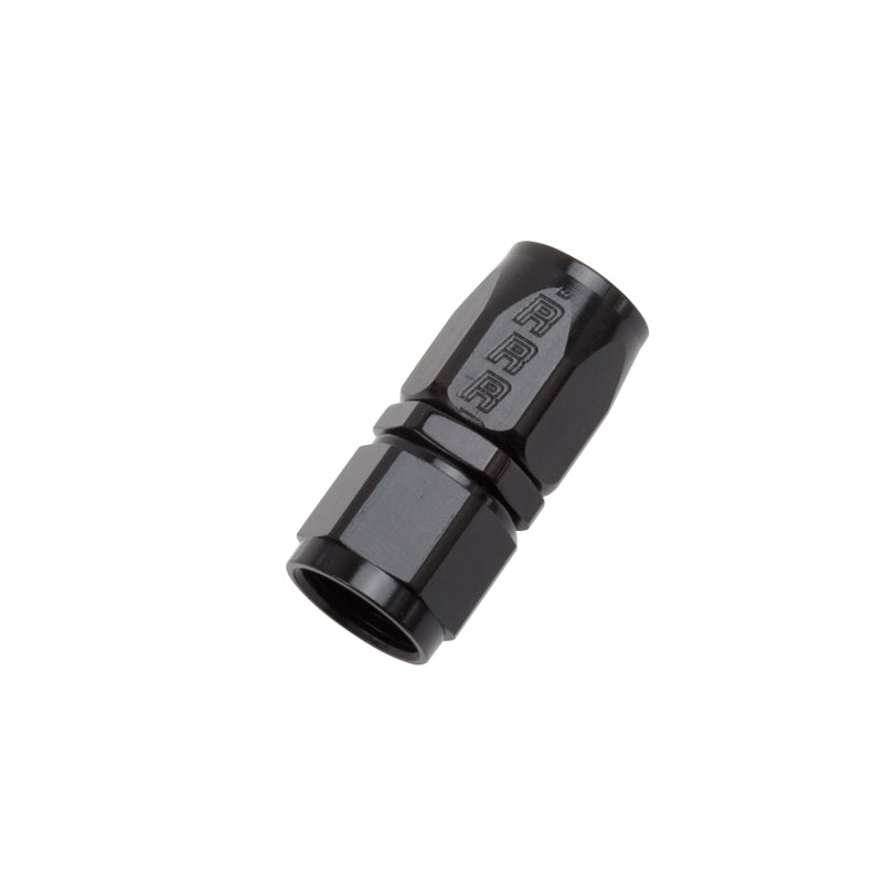 Russell Performance -8 AN Black Straight Full Flow Hose End 610035 610035 Photo - out of package