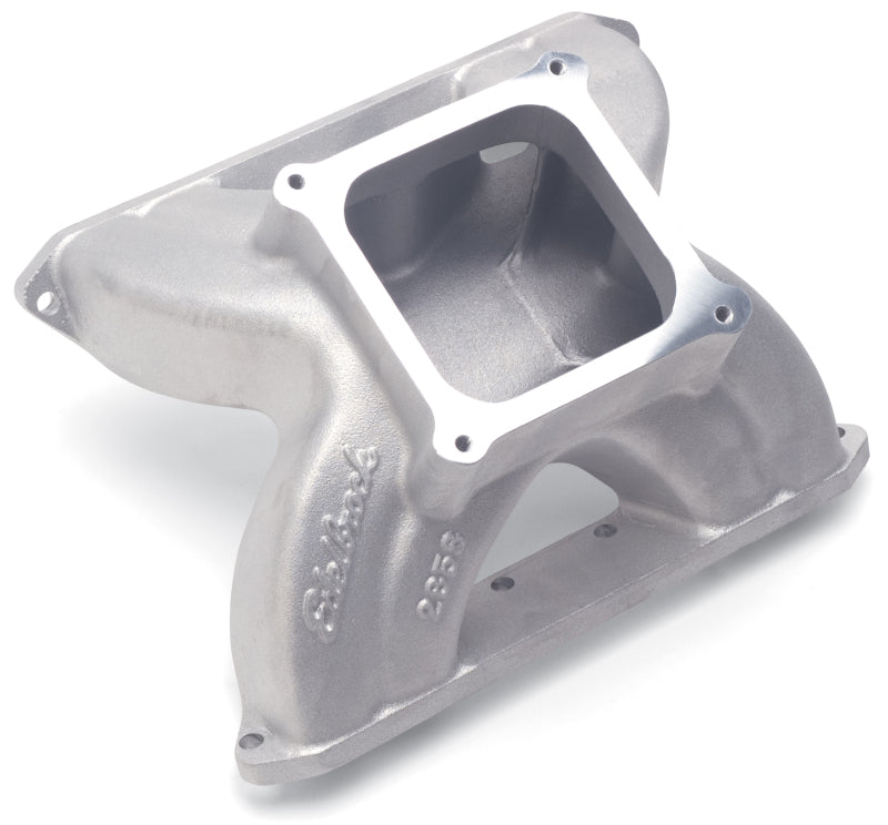 Edelbrock Manifold, Sbc Victor Spider Glidden 18 Deg Heads, Dominator Flange 2858 Photo - Unmounted