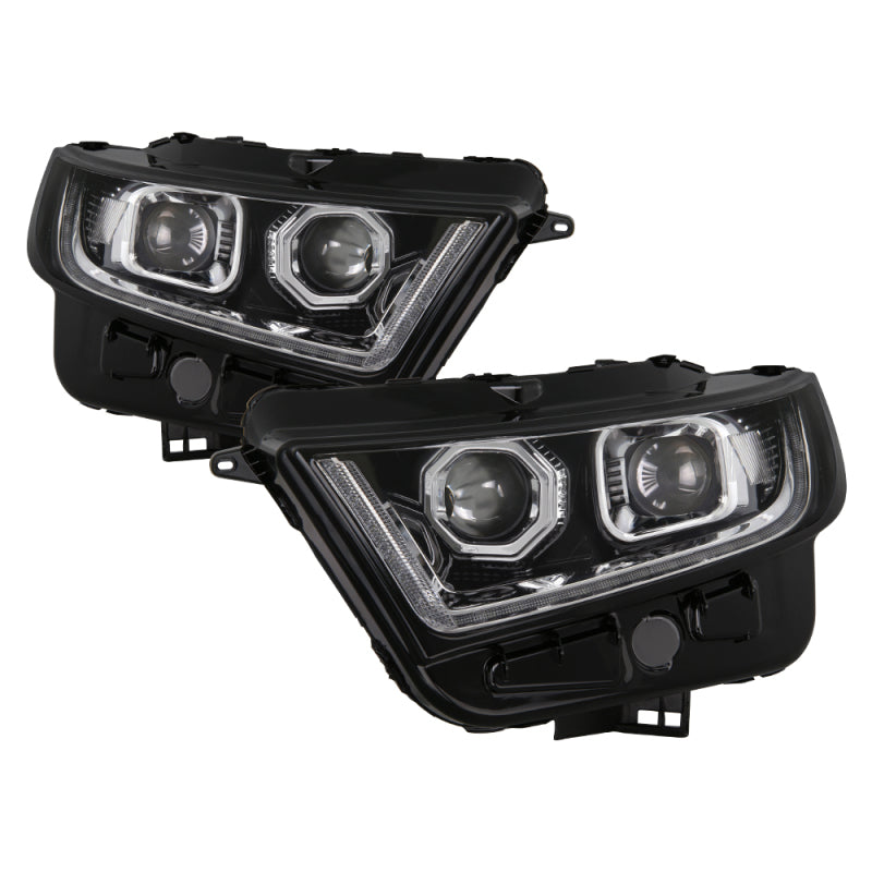 SPYDER xTune 15-16 Ford Edge (Halogen Model Only) LED Projector Headlights - Chrome PRO-JH-FEDGE15-LED-C 9939815 9939815 Photo - Primary