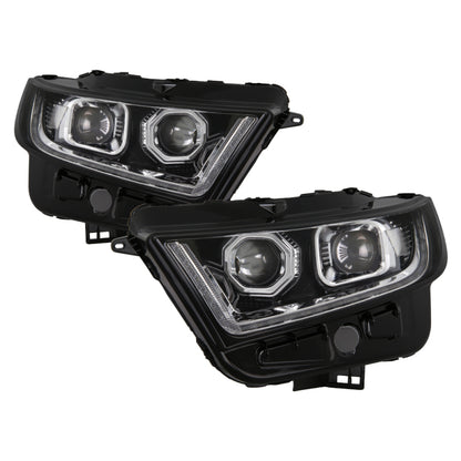 SPYDER xTune 15-16 Ford Edge (Halogen Model Only) LED Projector Headlights - Chrome PRO-JH-FEDGE15-LED-C 9939815 9939815 Photo - Primary