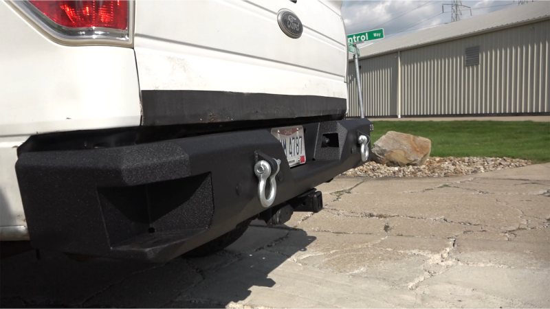 Fishbone Offroad 09-14 Ford F150 Rear Bumper - Black FB22356 FB22356 Photo - lifestyle view