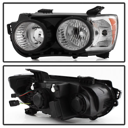 SPYDER xTune 12-15 Chevy Sonic Driver Side Halogen Headlight - Black OEM Left (HD-JH-CSON12-BK-L) 9943188 9943188 Photo - Unmounted