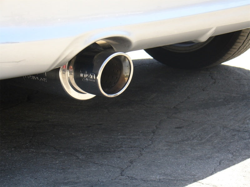 Injen Polished Axle-Back Exhaust - SS Resonated Tip 11-14 Scion tC 2.4L SES2117 Photo - Mounted