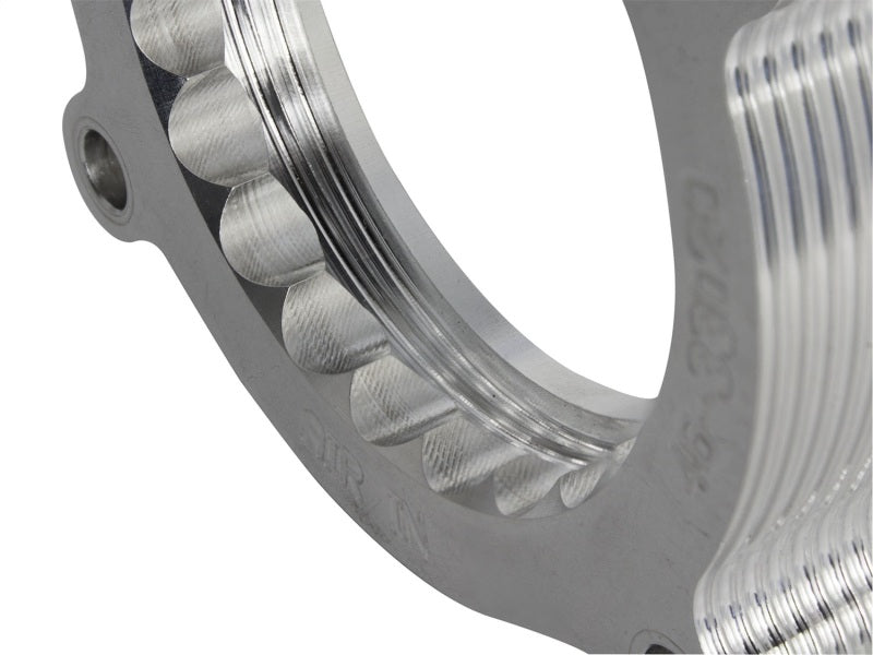 aFe Silver Bullet Throttle Body Spacer: Ford Mustang GT 15-17 V8-5.0L (Cor 46-33020 Photo - Unmounted
