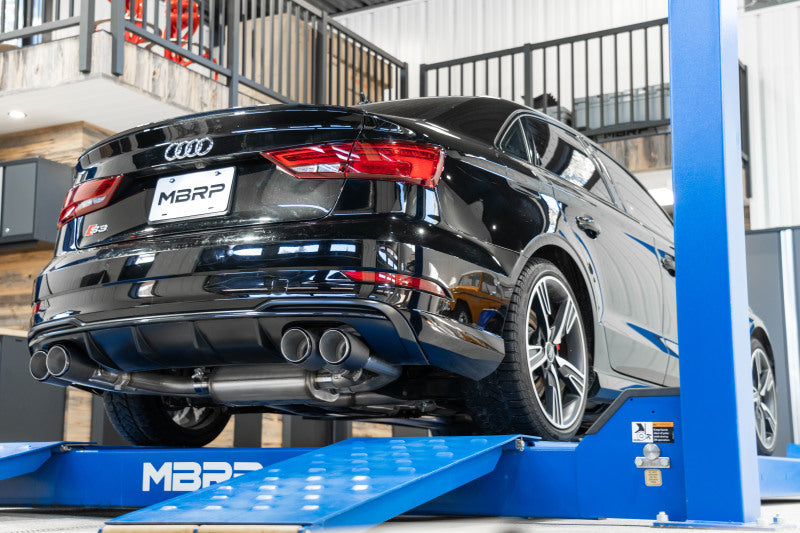 MBRP 15-20 Audi S3 T304 Stainless Steel Cat - Active S46043CF S46043CF Photo - lifestyle view
