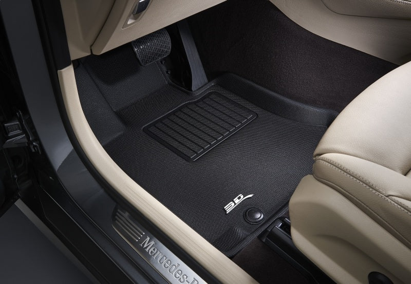 3D MAXpider 2019-2020 BMW X5 (G05)/X7 (G07) Kagu 1st Row Floormat - Black L1BM10211509 L1BM10211509 Photo - Mounted