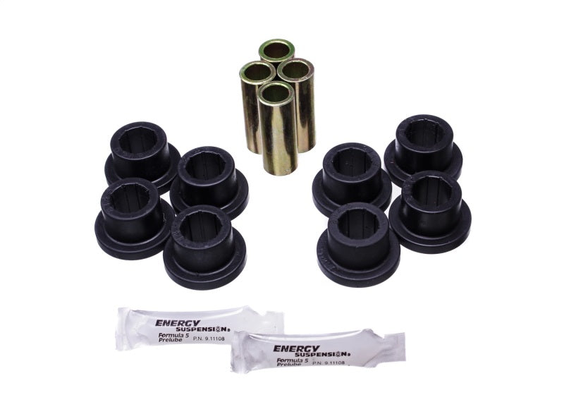 Energy Suspension Control Arm Bushing Set Black Front For Vehicles w/ Trail Master C44 A 9.2108G Photo - Primary