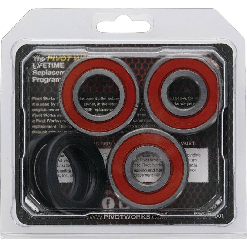 Pivot Works Honda Wheel Bearing Kit Premium Bearings 25-1784-P 25-1784-P Photo - Primary