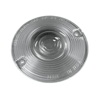 Letric Lighting Smoke Flat Lens Style Turn Signal Lenses 3In LLC-3S LLC-3S Photo - Primary