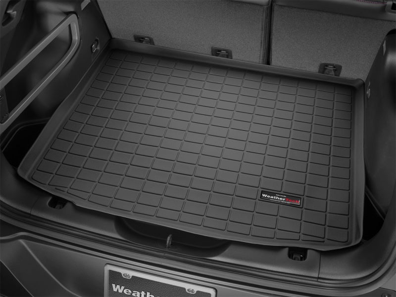 WeatherTech 2018+ Jeep Wrangler Unlimited JL w/o Subwoofer Cargo Liners - Black 401171 401171 Photo - Primary