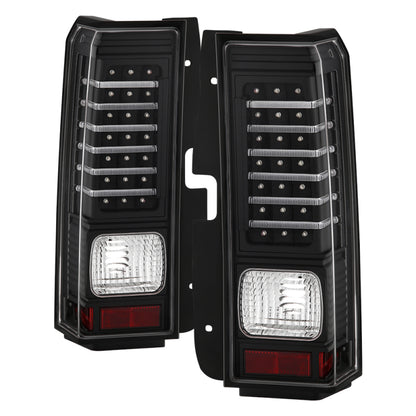 SPYDER Xtune Hummer H3 06-09 ( Non H3T ) LED Tail Lights Black ALT-ON-HH306-LED-BK 5017697 5017697 Photo - Primary