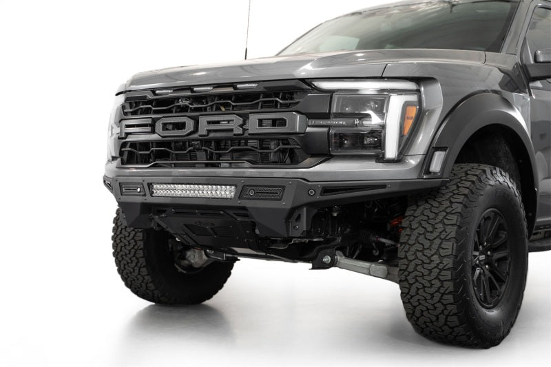 Addictive Desert Designs ADD 2021+ Ford F150 Raptor Rock Fighter Front Bumper F210185080103 F210185080103 Photo - Mounted