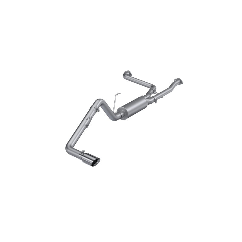MBRP 22-23 Nissan Frontier 3.8L 3in Tip 3in Cat Back Single Side Exit Street Profile - Aluminized S5407AL S5407AL Photo - Primary