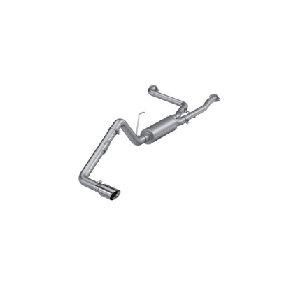 MBRP 22-23 Nissan Frontier 3.8L 3in Tip 3in Cat Back Single Side Exit Street Profile - Aluminized S5407AL S5407AL Photo - Primary