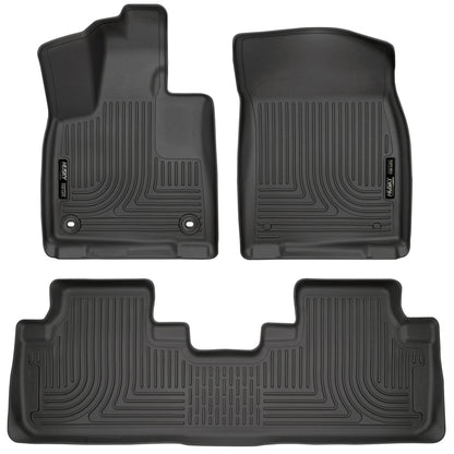 Husky Liners Weatherbeater 16-17 Lexus RX350 / 16-17 RX450H Front & 2nd Seat Floor 99651 Photo - Primary