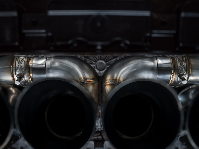 AWE Tuning AWE 2023 C8 Corvette Z06 SwitchPath Cat-Back Exhaust - Diamond Black Tips 3025-43906 3025-43906 Photo - Mounted
