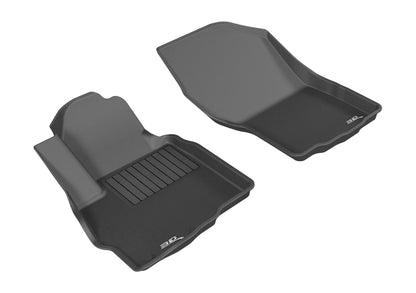 3D MAXpider 2011-2019 Mitsubishi Outlander Sport Kagu 1st Row Floormat - Black L1MT03611509 L1MT03611509 Photo - Primary