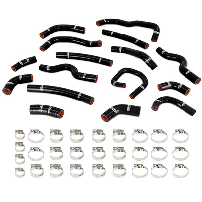 Mishimoto 98-07 Land Cruiser 4.5L I6 Silicone Radiator Hose Kit - Black MMHOSE-LCR-99HHBK MMHOSE-LCR-99HHBK Photo - Primary