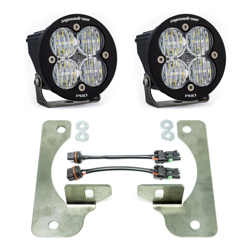 Baja Designs 2018 Wrangler JL Rubicon Squadron R Fog Pocket Kit 447069 User 1