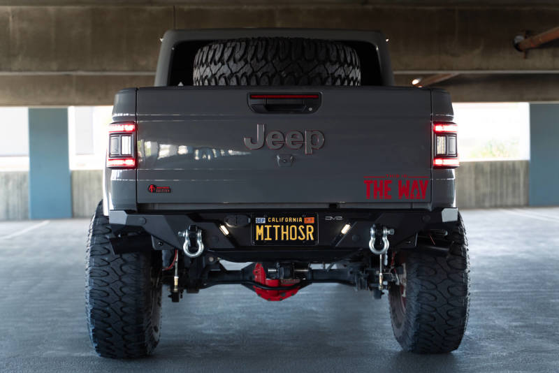 DV8 Offroad 20-23 Jeep Gladiator JT FS-15 Series Rear Bumper RBGL-11 RBGL-11 Photo - Unmounted