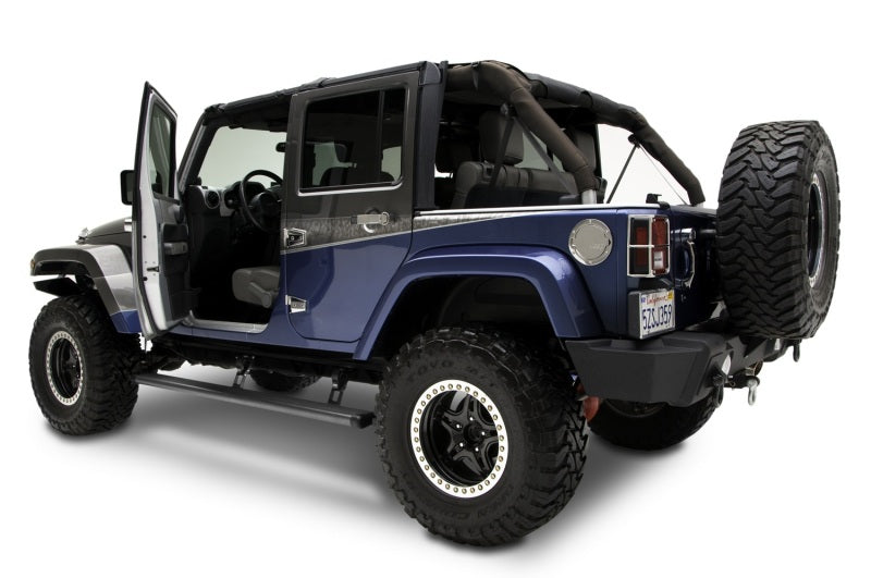 AMP Research 2007-2018 Jeep Wrangler (JK) 4-door 75122-01A Photo - Mounted