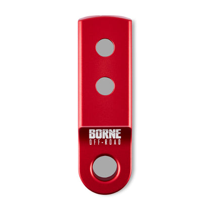 Borne Off-Road CNC Hitch Receiver Shackle 2in Red BNHR-2-RD BNHR-2-RD Photo - Primary