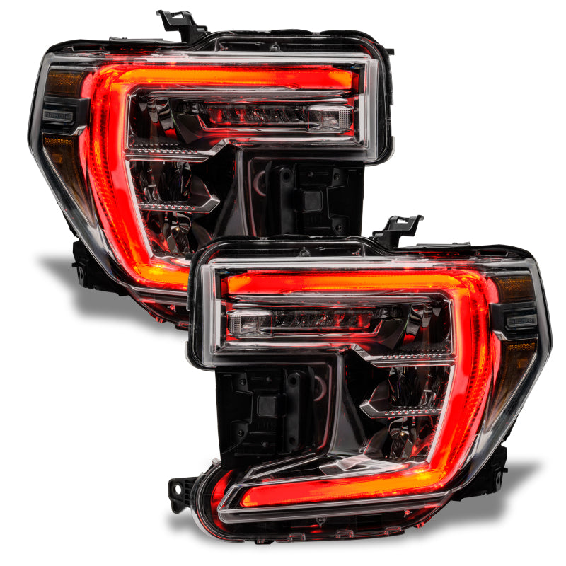 ORACLE Lighting Oracle 19-21 GMC Sierra 1500 RGB+W Headlight DRL Upgrade Kit - ColorSHIFT w/o Controller 1287-334 1287-334 Photo - Unmounted