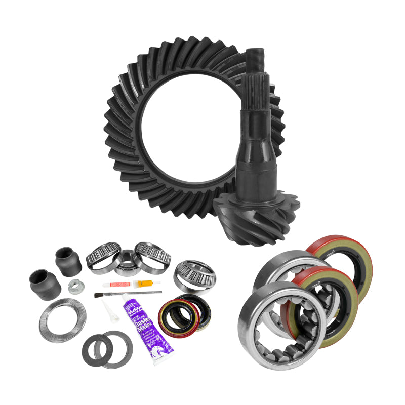 Yukon Gear & Axle Yukon 9.75in Ford 3.73 Rear Ring & Pinion Install Kit 2.53in OD Axle Bearings and Seal YGK2089 YGK2089 Photo - Primary