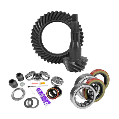 Yukon Gear & Axle Yukon 9.75in Ford 3.73 Rear Ring & Pinion Install Kit 2.53in OD Axle Bearings and Seal YGK2089 YGK2089 Photo - Primary