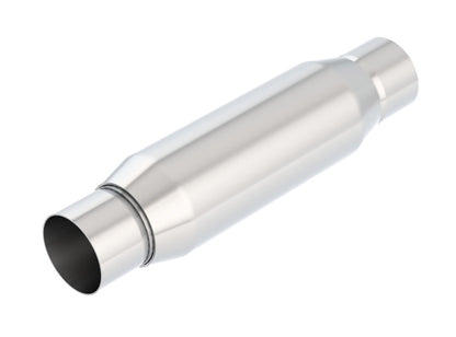 Borla CrateMuffler Resonator Option 2.5in Center/Center 3.5in Round x 10in 400938 400938 Photo - Primary
