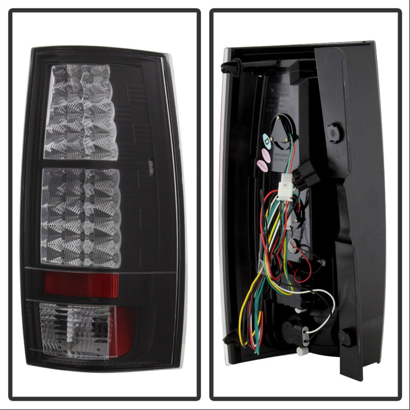 Spyder Chevy Suburban/GMC Yukon/Yukon Denali 07-14 LED Tail Lights Blk ALT-YD-CSUB07-LED-BK 5002136 5002136 Photo - Unmounted