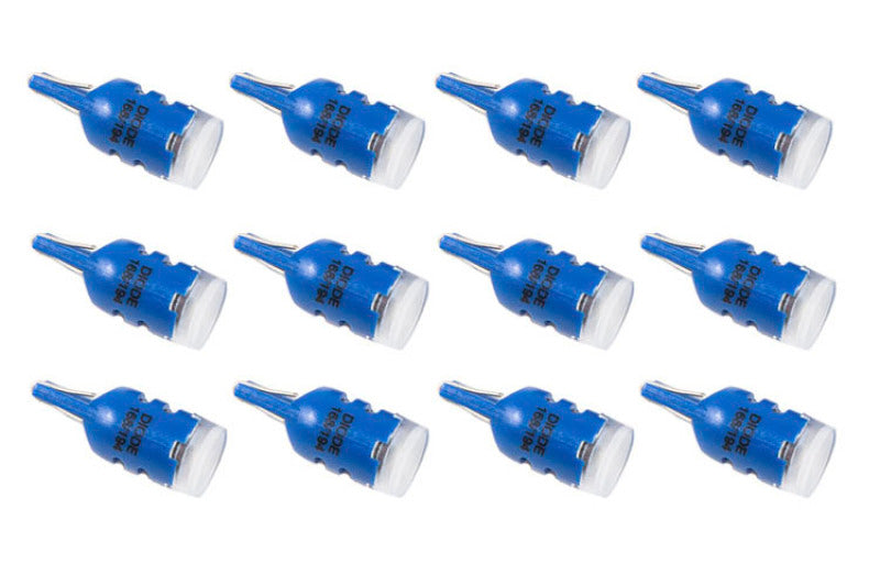 Diode Dynamics 194 LED Bulb HP5 LED - Blue Set of 12 DD0026TW DD0026TW Photo - Primary