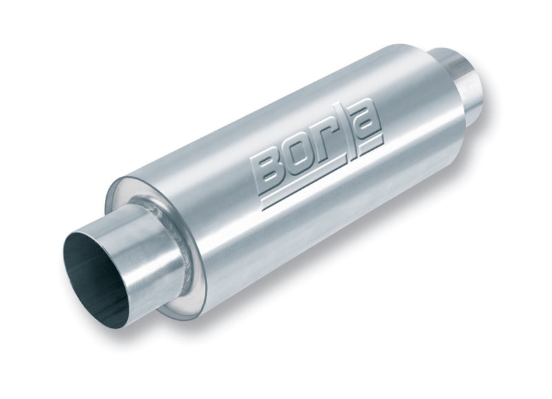 Borla 3.5in Tubing x 6.25in Diameter x 24in Length Multi-Core Center/Center Round Racing Muffler 400261 400261 Photo - Primary