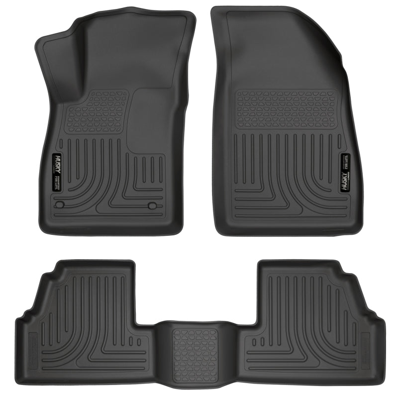 Husky Liners 13-14 Buick Encore WeatherBeater Black Front/2nd Row Floor Liners 98271 Photo - Primary