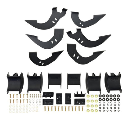 Westin 05-23 Toyota Tacoma DC HDX Running Boards - Tex. Blk 55-32775 55-32775 Photo - Unmounted