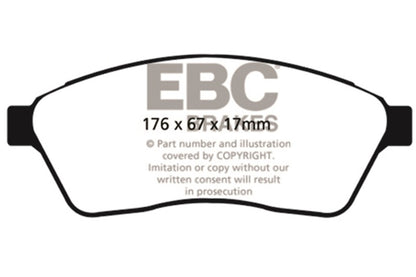 EBC Disc Brake Pad Set DP41859R Photo - Primary