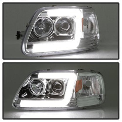Spyder 97-03 Ford F-150 (After 6/1997) V2 Proj Headlights DRL LED - Chrm (PRO-YD-FF15097V2-LB-C) 5084644 5084644 Photo - Unmounted