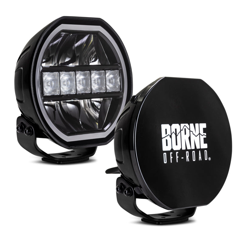 Borne Off-Road Light (Kit of 2) 7in Round BNLT-RD7-2 BNLT-RD7-2 Photo - Primary