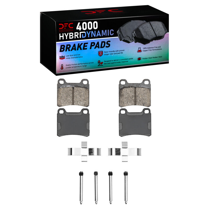 DFC DFC 4000 HybriDynamic Brake Pads Brakes, Rotors & Pads Brake Pads - OE main image