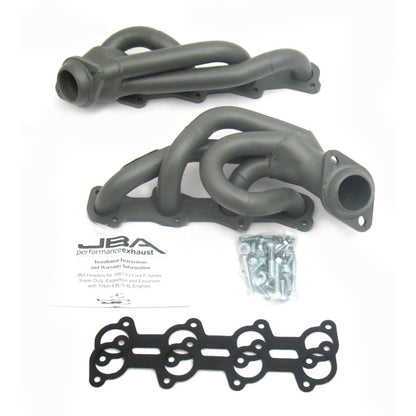 JBA 97-03 Ford F-150 5.4L 2V 1-1/2in Primary Ti Ctd Cat4Ward Header 1679SJT 1679SJT Photo - Primary
