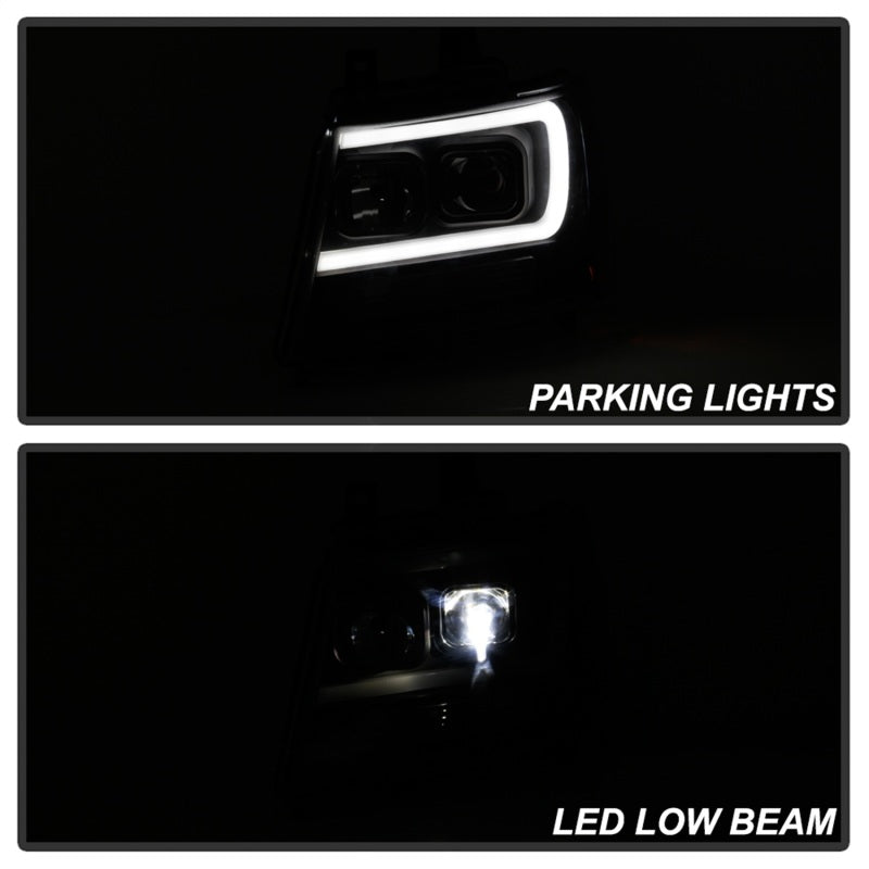 Spyder Chevy Suburban 1500/2500 07-14 Tahoe 07-14 LED Headlights Black PRO-YD-CSUB07V2PL-BK 5087515 5087515 Photo - Unmounted