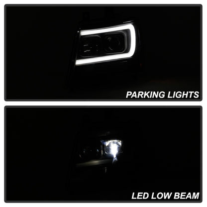 Spyder Chevy Suburban 1500/2500 07-14 Tahoe 07-14 LED Headlights Black PRO-YD-CSUB07V2PL-BK 5087515 5087515 Photo - Unmounted