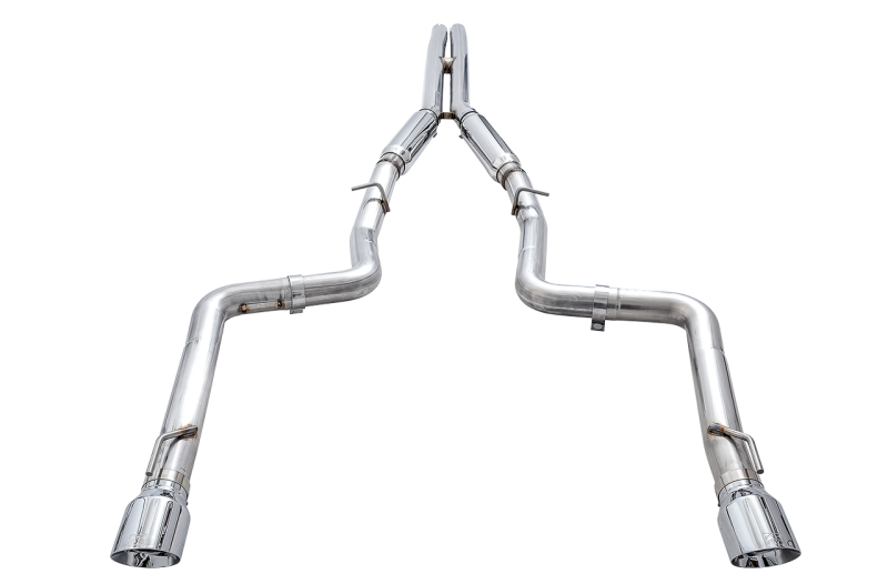 AWE Tuning 2015+ Dodge Charger 6.4L/6.2L Supercharged Track Edition Exhaust - Chrome Silver Tips 3015-32112 3015-32112 Photo - Primary
