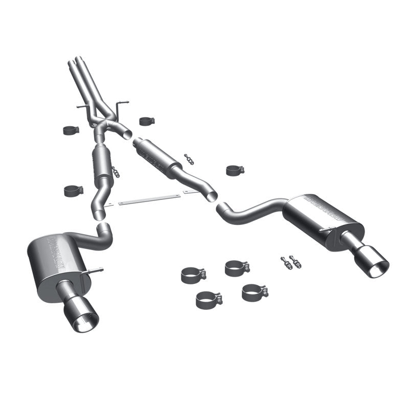 MagnaFlow Audi A6 Quattro Touring Series Cat-Back Performance Exhaust System 16493 Photo - Primary