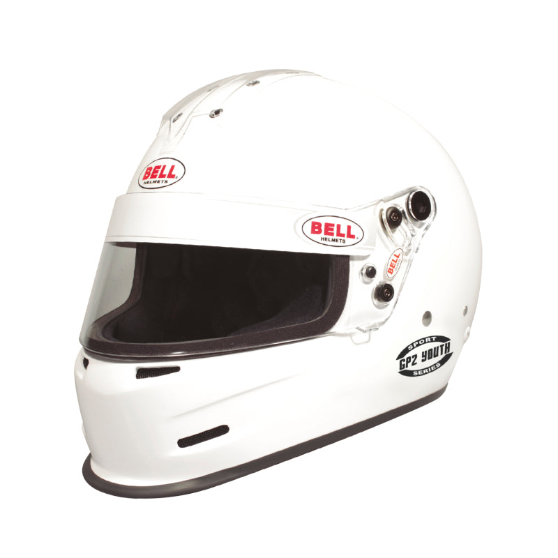 Bell GP2 Youth Helmet White 4XS SFI24.1-15 BEL1425001 1425001 Photo - Primary